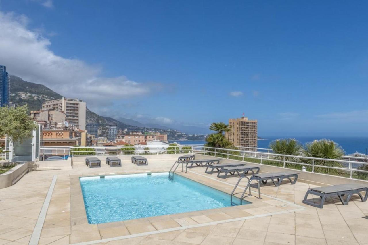 Over Monaco Apartment - 100M From Monaco - Roof Swimming Pool Beausoleil Luaran gambar